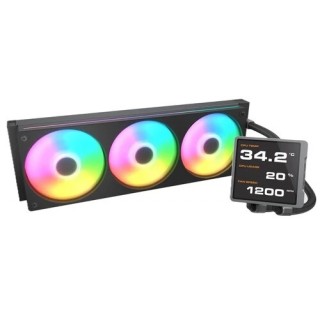 Cougar Liquid Cooler Poseidon Vistek PRO ARGB 360 Black